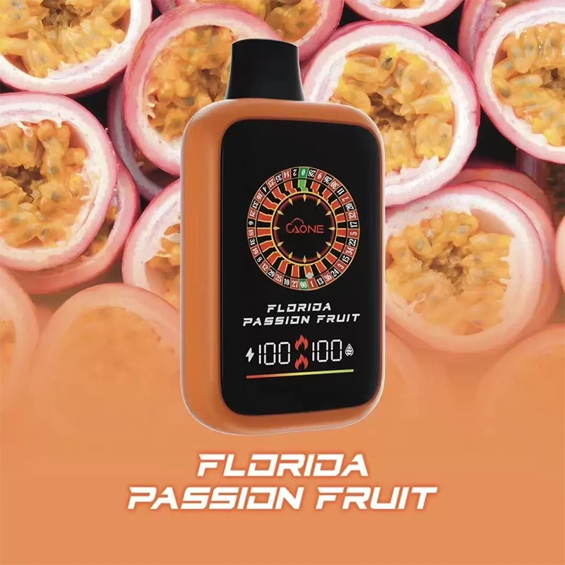 AONE VAPE CasinoX 16000口一次性電子煙 (FloridaPassionFruit)佛羅里達百香果 口味