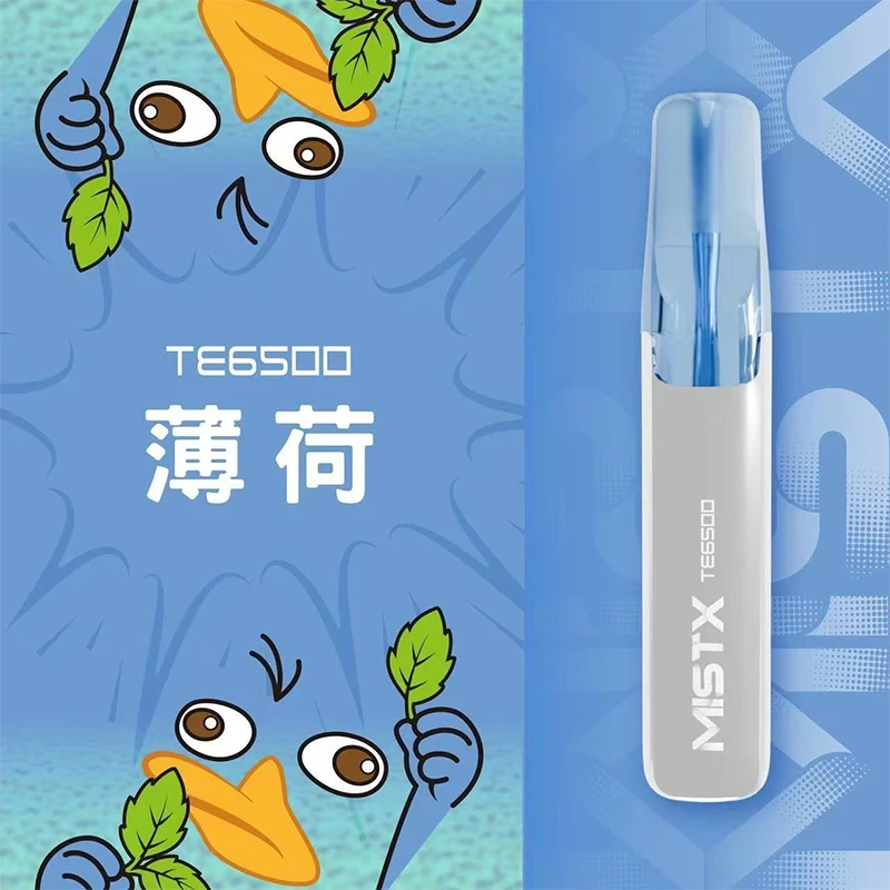 MISTX TE6500 鴨嘴獸一次性電子煙 薄荷口味