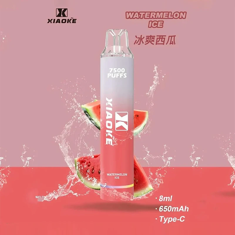 XIAOKE 7500口一次性電子煙 西瓜冰