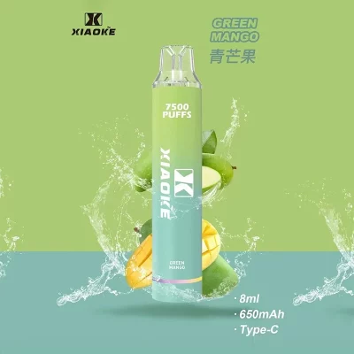 XIAOKE 7500口一次性電子煙 青芒果