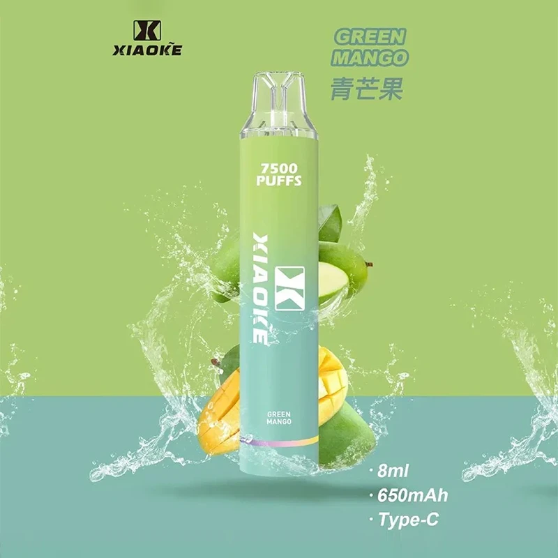 XIAOKE 7500口一次性電子煙 青芒果