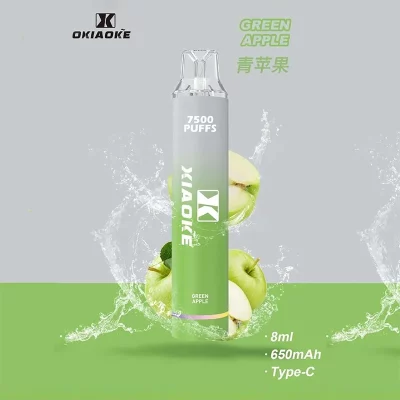 XIAOKE 7500口一次性電子煙 青蘋果