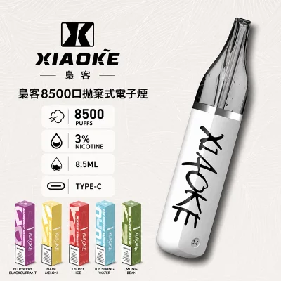 XIAOKE梟客拋棄式8500口