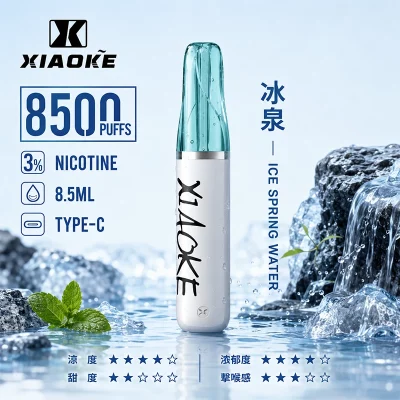 XIAOKE梟客拋棄式電子煙 8500口-冰泉水口味