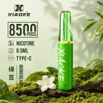 XIAOKE梟客拋棄式電子煙 8500口-綠豆口味