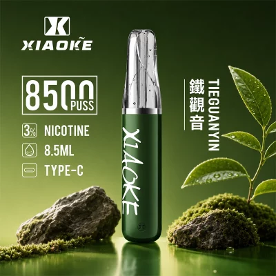 XIAOKE梟客拋棄式電子煙 8500口-鐵觀音口味